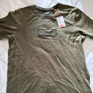 Superdry Olive thick shirt